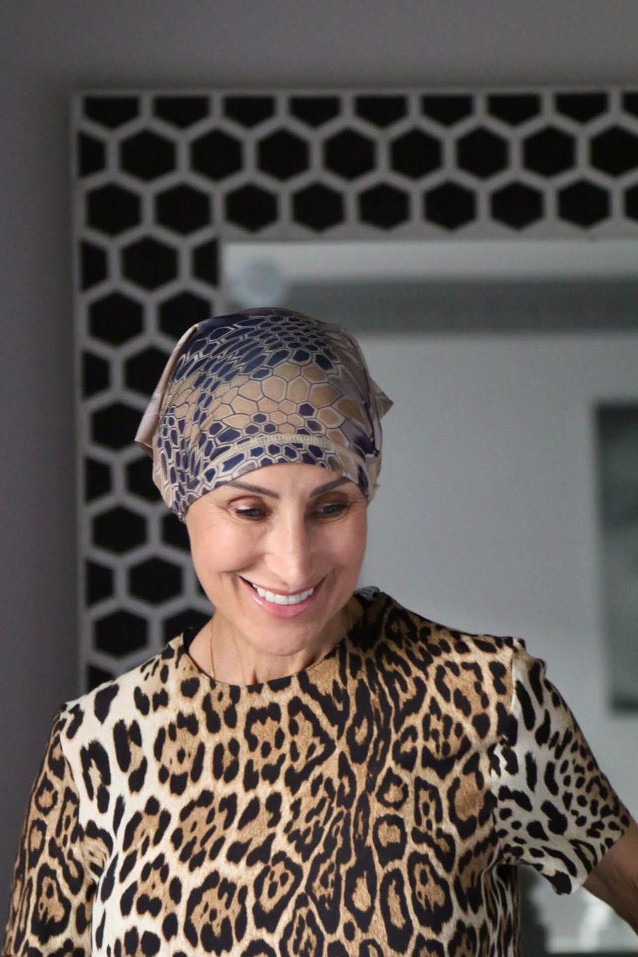 Laura during treatment in Frankfurt